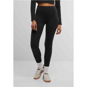 Urban Classics - Leggings - Zwart - High Waist - Skinny Pasvorm - 7/8 Lengte