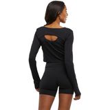 URBAN CLASSICS - Long Sleeve T-shirt - Zwart - Katoen