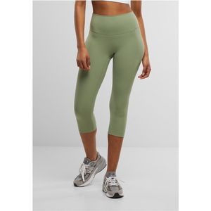 URBAN CLASSICS - Capri Leggings - Zwart - Stretchmateriaal