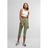 URBAN CLASSICS - Capri Leggings - Zwart - Stretchmateriaal