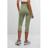 URBAN CLASSICS - Capri Leggings - Zwart - Stretchmateriaal