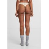 Urban Classics - Bonded Tanga - String - Beige - 3-Pack van 90% Nylon en 10% Elastaan