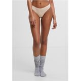 Urban Classics - Bonded Tanga - String - Beige - 3-Pack van 90% Nylon en 10% Elastaan