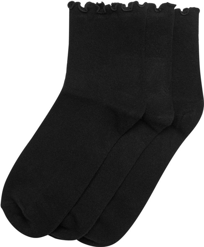 Urban Classics - Ruffle - Sokken - Zwart - 3 Pack