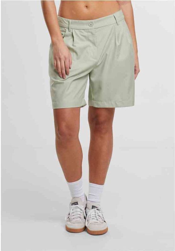 URBAN CLASSICS - Getailleerde 3/4 Broek - Zwart - Katoen