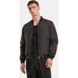Urban Classics - Onion Quilted - Bomberjack - Zwart - Gewatteerd