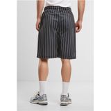 Urban Classics - Pinstripe Sportbroek - Zwart - Krijtstreep - Comfortabel