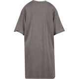 Urban Classics - Washed Look Jersey T-shirtjurk - Grijs - Dames - Medium-lengte