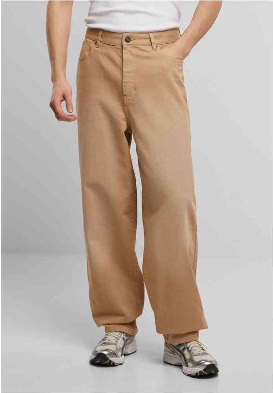 Urban Classics - Herenjeans - Unionbeige - Oversized Fit - Jaren '90-Retrostijl