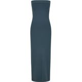 Robe - Midi - Sans Bretelles - Doux Tissu - Élégance Polyvalente