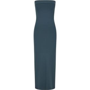 Robe - Midi - Sans Bretelles - Doux Tissu - Élégance Polyvalente