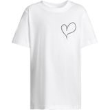 Urban Classics Uck7916b T-shirt 3-pack korte mouwen Bow & Butterfly & Heart T-shirt, wit + softsala + zacht geel, 110 cm-116 cm voor meisjes en jongens, wit+zachte zalf+zacht geel, 110-116