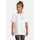 Urban Classics Uck7916b T-shirt 3-pack korte mouwen Bow & Butterfly & Heart T-shirt, wit + softsala + zacht geel, 110 cm-116 cm voor meisjes en jongens, wit+zachte zalf+zacht geel, 110-116