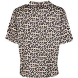 Urban Classics - T-shirt Leo Resort - Dames - Effet Léopard