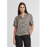 Urban Classics - T-shirt Leo Resort - Dames - Effet Léopard