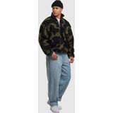 Urban Classics - Teddy Jas - Donkergroen - Heren - Lange Mouw