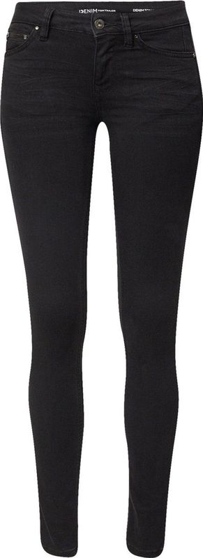 Tom Tailor Denim - JONA - Jeans - Zwart - Katoen/Polyester/Elastaan