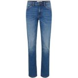 Josh - Regular Slim Jeans - Blauw - Katoen - Vijf-Pocket-Stijl
