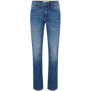 Josh - Regular Slim Jeans - Blauw - Katoen - Vijf-Pocket-Stijl