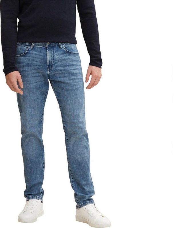TOM TAILOR - Josh Slim - Jeans - Used Light Stone Blue - Denim