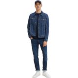 Josh - Jeans - Blauw - Katoen - Regular Slim Fit