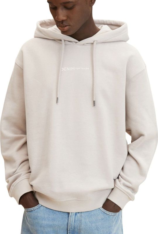 Sweatshirt - Effen - Capuchon met Trekkoord - Losse Pasvorm