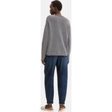 Tom Tailor - Knit Structure - Damestrui - Effen - 100% Katoen