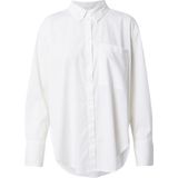 Tom Tailor - POPLIN - Blouse - Wit - Katoen/Polyamide/Elastaan - Relaxed Fit