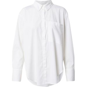 Tom Tailor - POPLIN - Blouse - Wit - Relaxed Fit