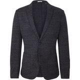 Tom Tailor - Casual Jersey Blazer - Blauw - Polyester/Viscose/Katoen/Elasthan