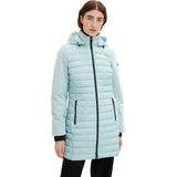 TOM TAILOR Hybrid Coat - Dames Jas - Zwart - Gerecycled Polyester - Regular Fit