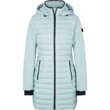 TOM TAILOR Hybrid Coat - Dames Jas - Zwart - Gerecycled Polyester - Regular Fit