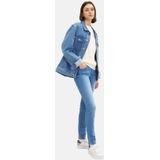 Jeans - Alexa - 5-Pocket-Stijl - Blauw - Katoen-Polyestermix