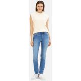 Jeans - Alexa - 5-Pocket-Stijl - Blauw - Katoen-Polyestermix