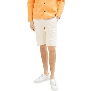 TOM TAILOR Heren bermuda, 13808, crème, 33, 13808, crème