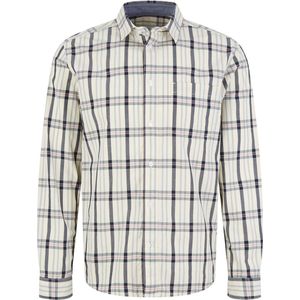 Tom Tailor - Overhemd - Geblokt - Blauw - 100% Katoen