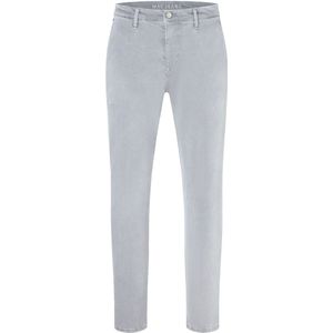 MAC Broek Zilver - Effen - 90% Katoen / 6% Elastomultieser / 4% Elastaan