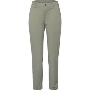 Mac Women - Chino Broek - Olijf - 97% Katoen, 3% Elastaan
