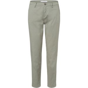 MAC Regular Fit Broek Chino Turn Up Lichtkaki
