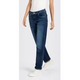 MAC - Straight Stretch Jeans - Blauw - Dames
