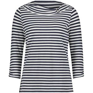 Betty Barclay 3/4-Arm-Shirt Betty Barclay Ringelshirt mit Streifen (1-tlg) Zierteil