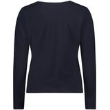 Betty Barclay Vest blauw (Maat: 36) - Effen - Halslijn: Ronde hals,