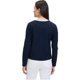 Betty Barclay Vest blauw (Maat: 36) - Effen - Halslijn: Ronde hals,