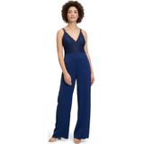 Vera Mont - Kanten Jumpsuit - Blauw - Dames