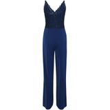 Vera Mont - Kanten Jumpsuit - Blauw - Dames