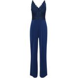 Vera Mont - Kanten Jumpsuit - Blauw - Dames