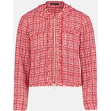 Blazer - Gestreept Katoen - Normale Pasvorm - Lange Mouwen