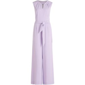 Betty & Co - Jumpsuit - Paars - Mouwloos - Dames - Leer