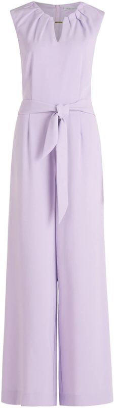Betty & Co - Jumpsuit - Paars - Mouwloos - Dames - Leer