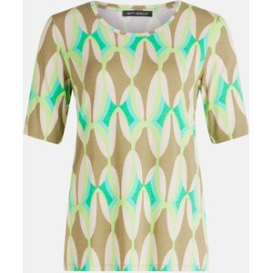 BETTY BARCLAY - T-shirt - Maat 4XL - - 5856 Khaki/Gree -